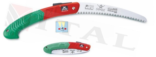 SAMURAI BUDAMA TESTERESİ 210mm/4mm KATLANIR KAVİSL