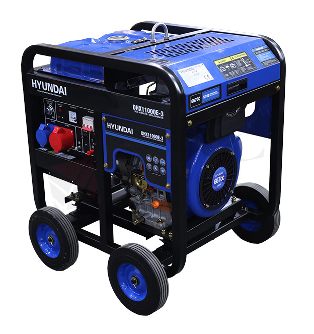 HYUNDAI JENERATÖR DİZEL DHX11000E-3 TRİFAZE