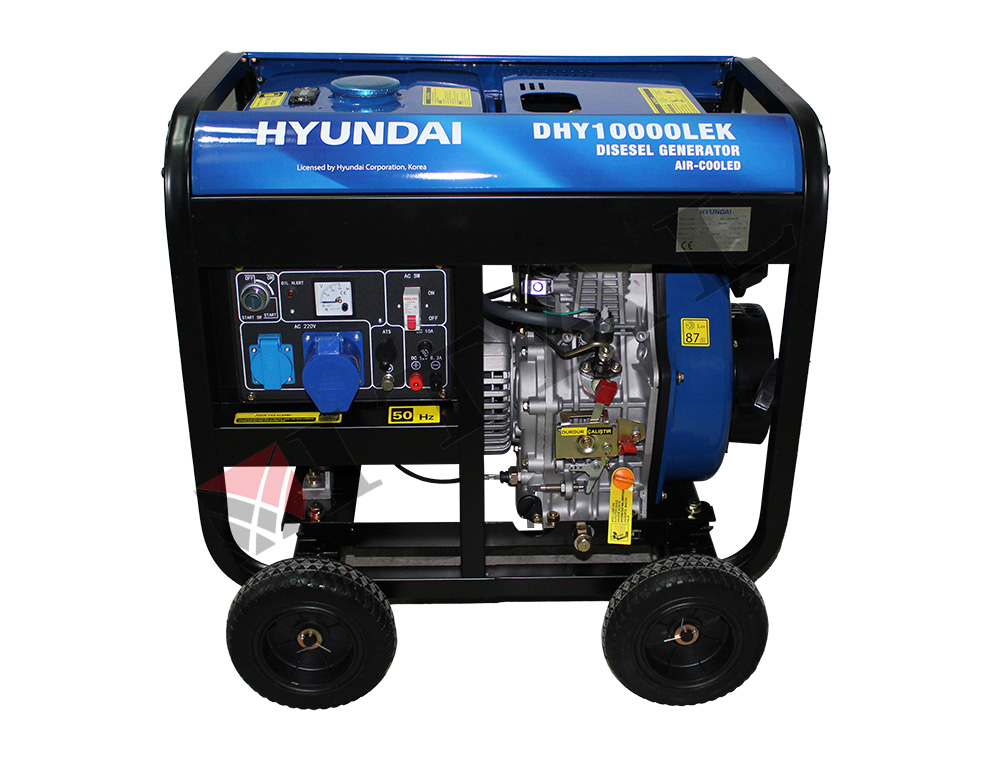 HYUNDAI JENERATÖR DİZEL DHY10000LEK-3 TRİFAZE
