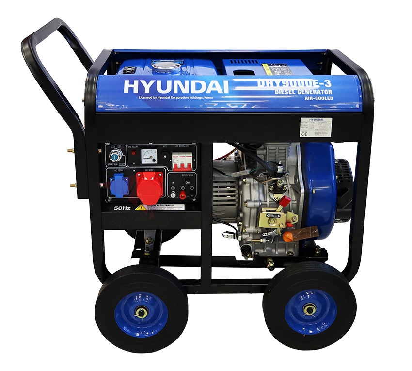 HYUNDAI JENERATÖR DİZEL DHY9000E-3