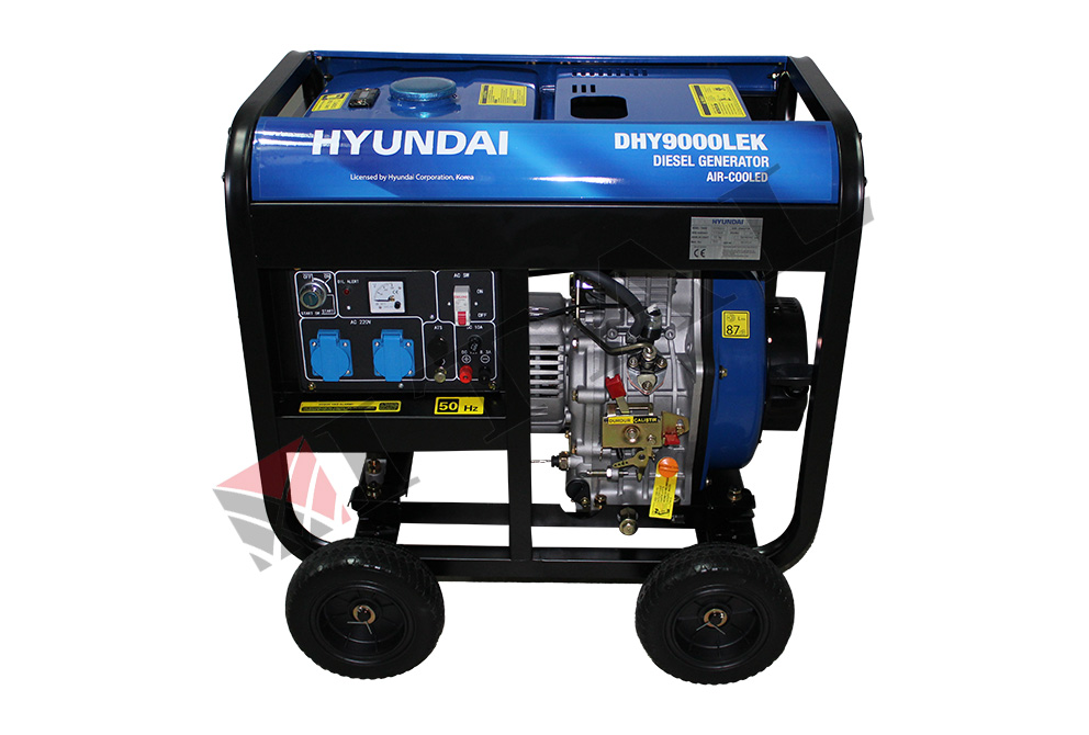 HYUNDAI JENERATÖR DİZEL DHY9500LEK-3 TRİFAZE