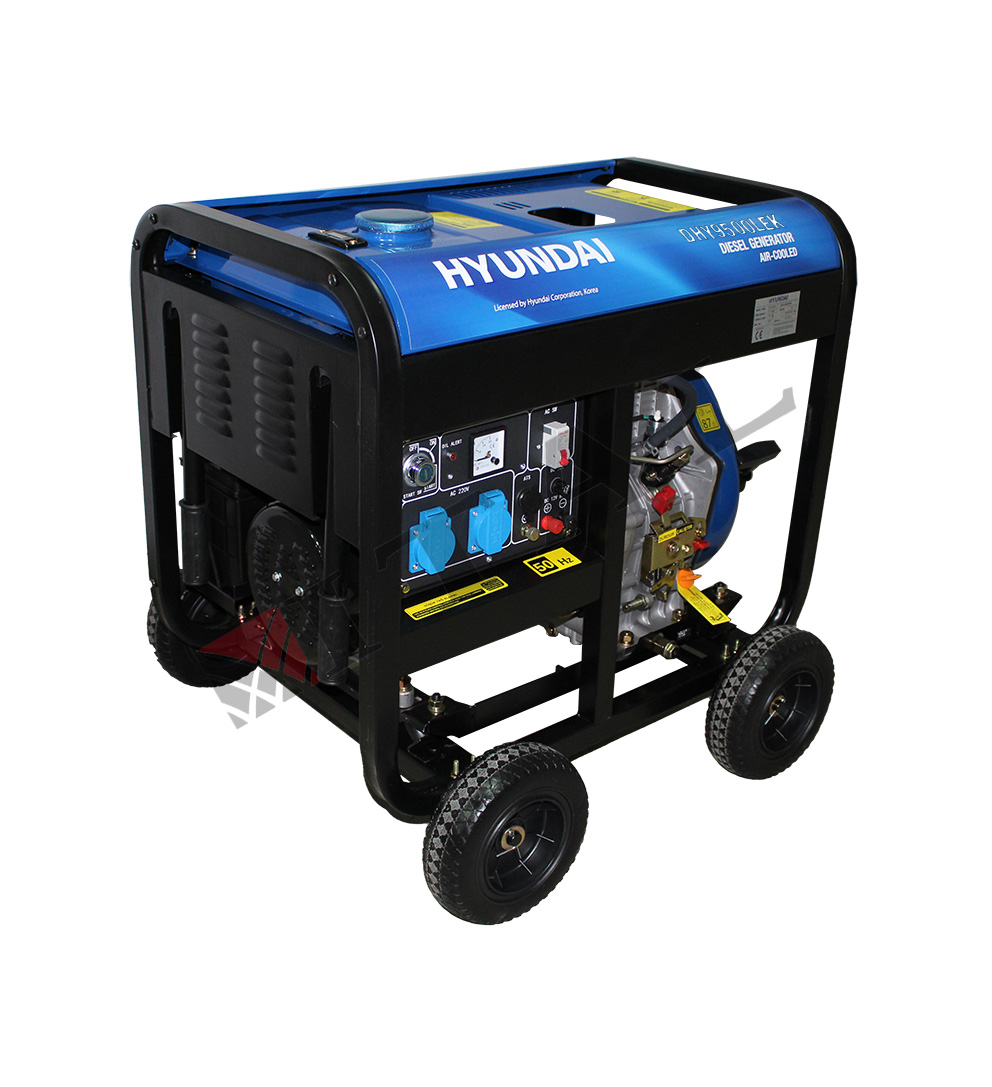 HYUNDAI JENERATÖR DİZEL DHY9500LEK-D DUAL
