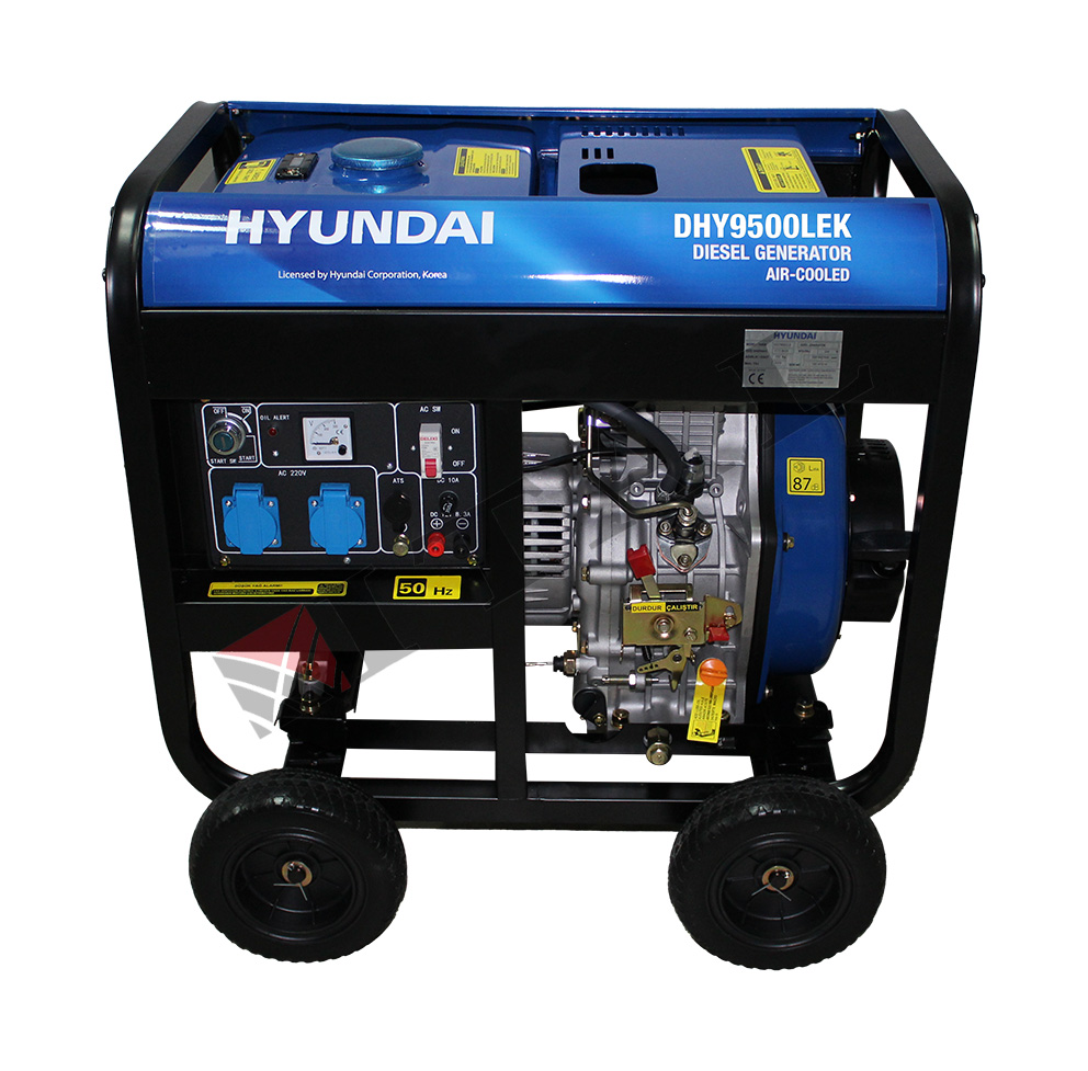 HYUNDAI JENERATÖR DİZEL DHY9500LEK