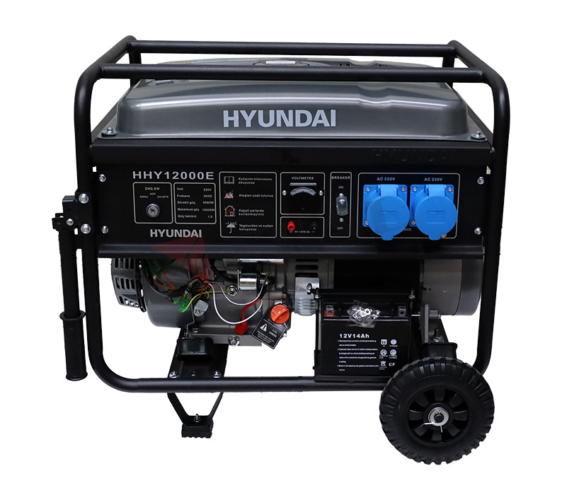 HYUNDAI JENERATÖR BENZ. HHY12000E MARŞLI