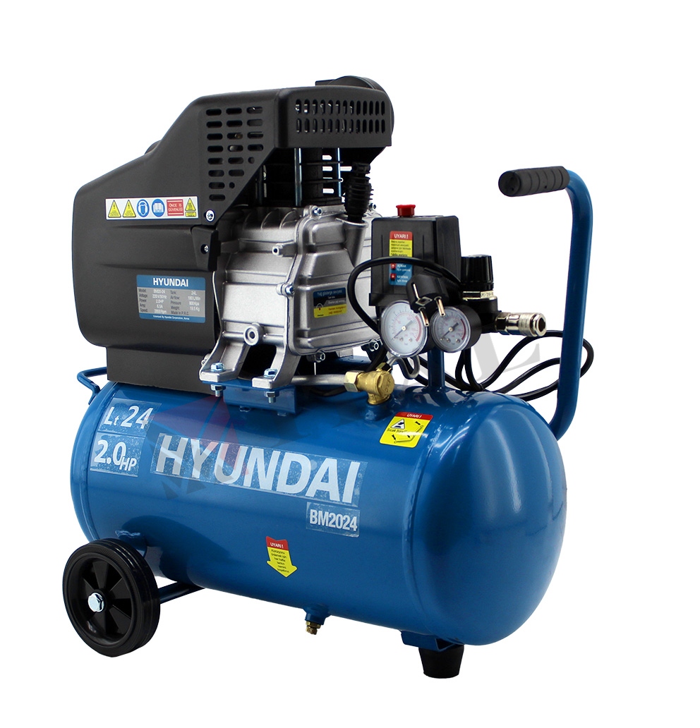 HYUNDAI KOMPRESÖR 24 LT - 2.0 HP