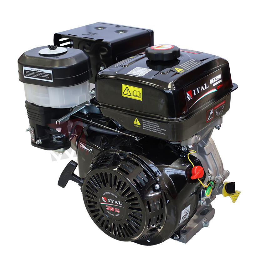 ITAL BENZİNLİ MOTOR GEX390 25MM İPLİ