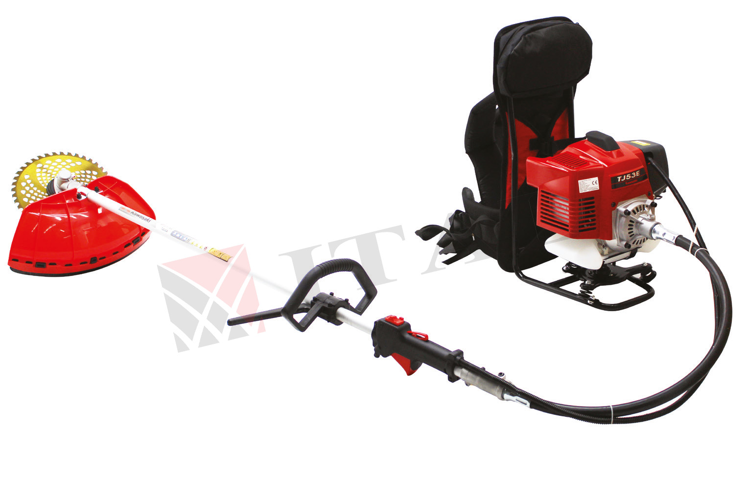 ITAL KAW. MOTORLU TIRPAN SIRT TİP 53.2cc