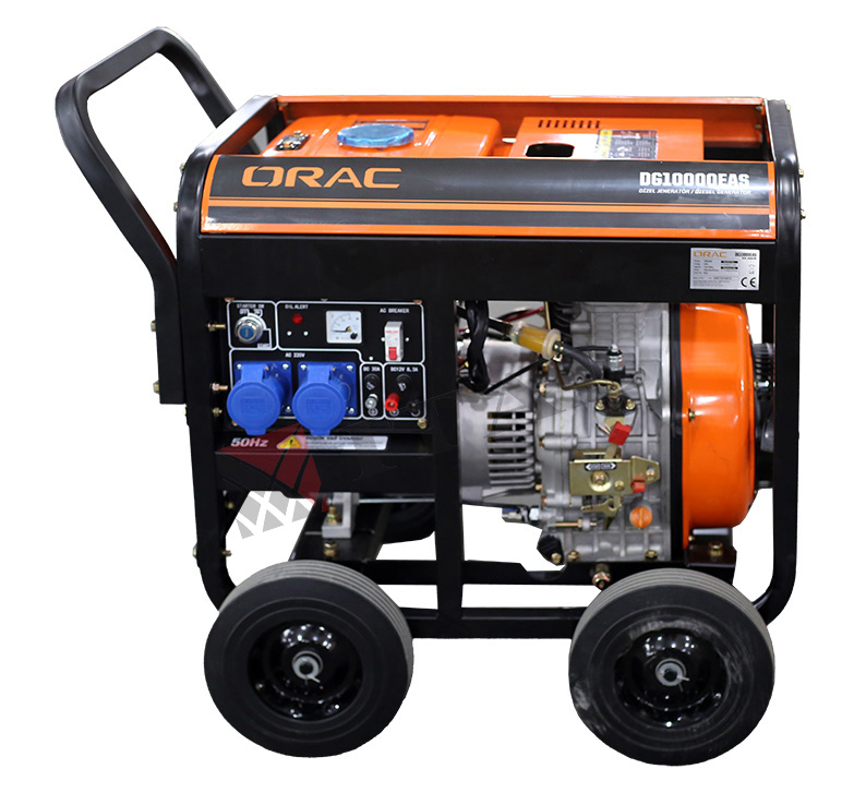 ORAC JENERATÖR DİZEL MONOFAZE ATS-Lİ DG10000EAS