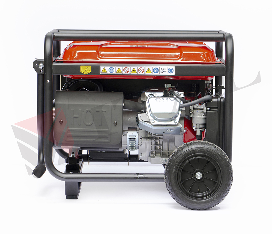 PEZAL JENERATÖR BENZ. MARŞLI DUAL 8kW