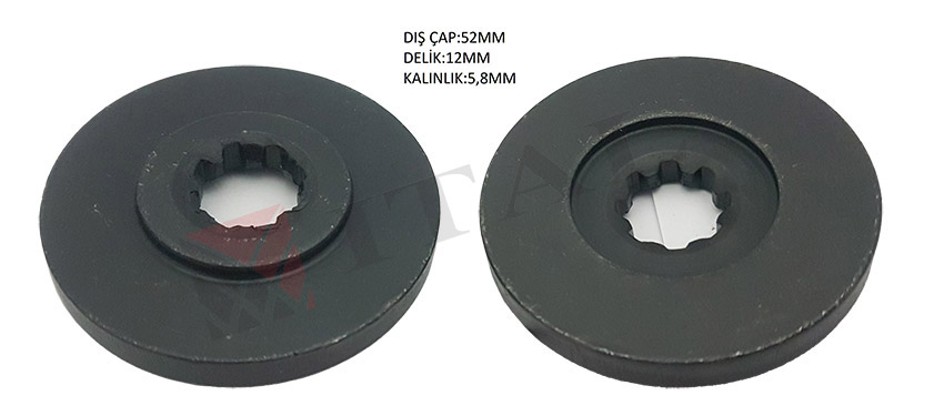 BIÇAK PULU OLEO. TÜM MOD ÜST FREZELİ .(ÇAP 53MM)
