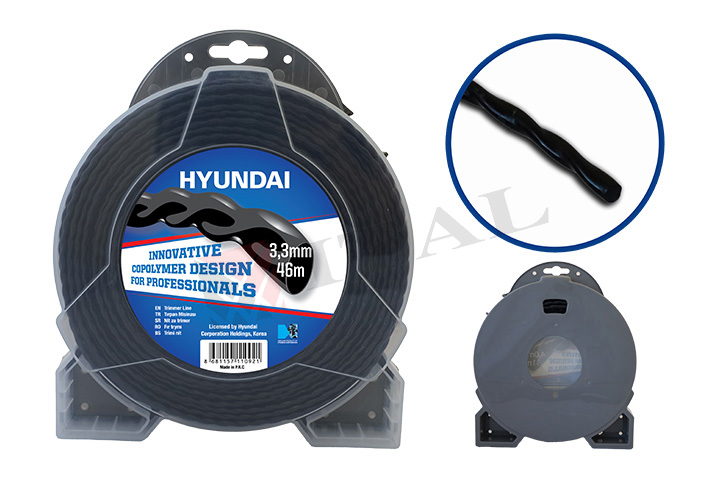HYUNDAI MİSİNA 3.3mm 46m TWISTER SİYAH