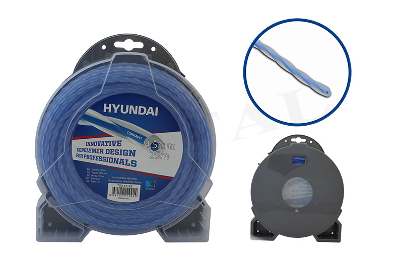 HYUNDAI MİSİNA 4.5mm 25m TORNADO MAVİ
