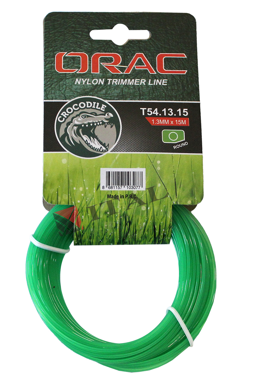 ORAC MİSİNA YUVARLAK 1.3 mm 15 m CROCODILE YEŞİL