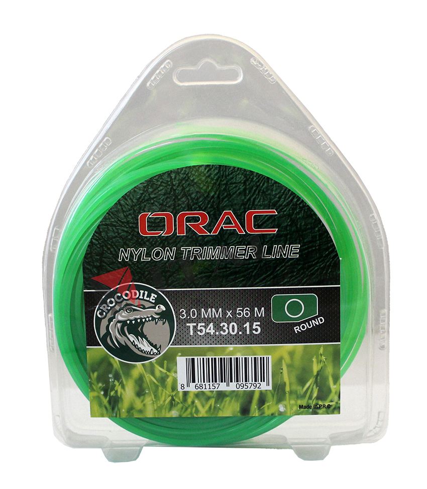 ORAC MİSİNA YUVARLAK 3.0 mm 56 M CROCODILE YEŞİL