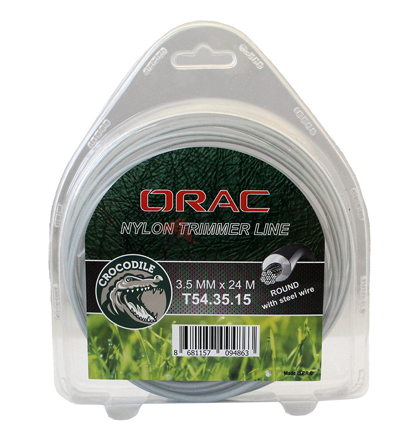 ORAC MİSİNA YUVARLAK 3.5 mm 24 m TELLİ CROCODILE