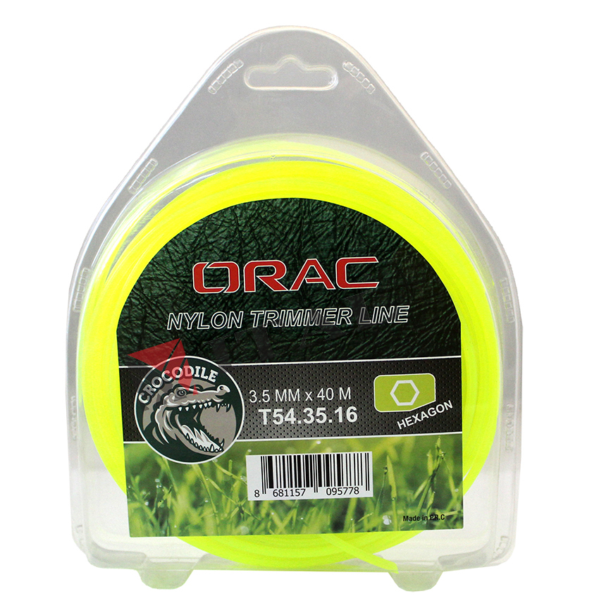 ORAC MİSİNA ALTI KÖŞE 3.5 mm 40 m CROCODILE YEŞİL