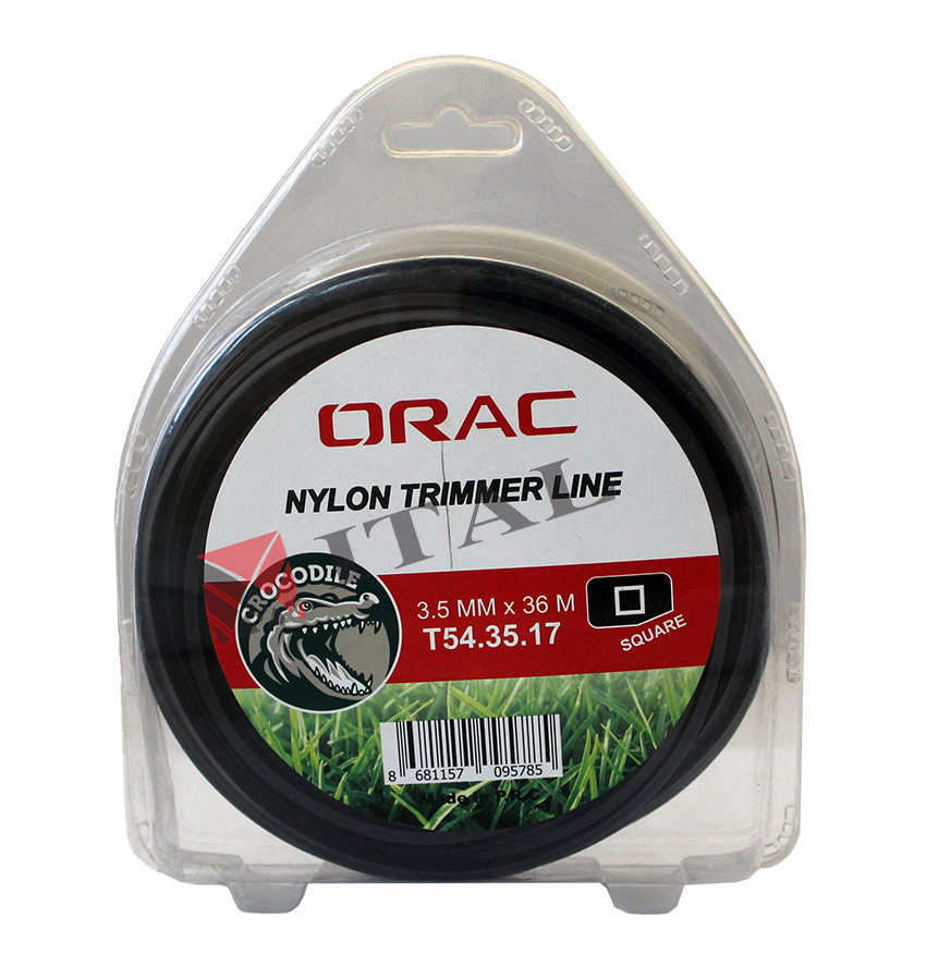 ORAC MİSİNA DÖRT KÖŞE 3.5 mm 36 M SİYAH