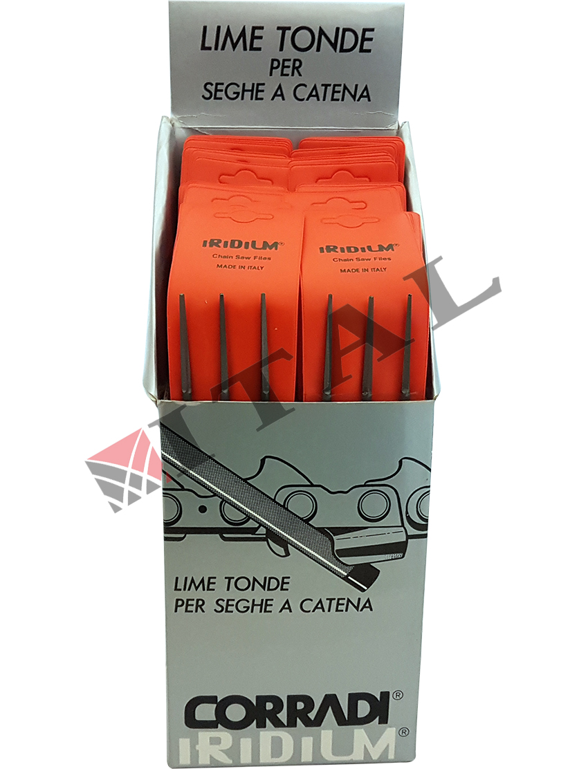 EĞE IRIDIUM 7/32 (5,5MM) 3LÜ SET 96LI STANT