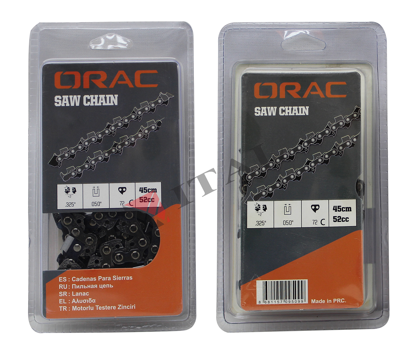 KESİK ZİNCİR ORAC .325£ 1.3MM 36 DİŞ KÖŞELİ