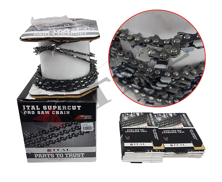 ZİNCİR ITAL .325£ 1.5MM 100 FEET KÖŞELİ