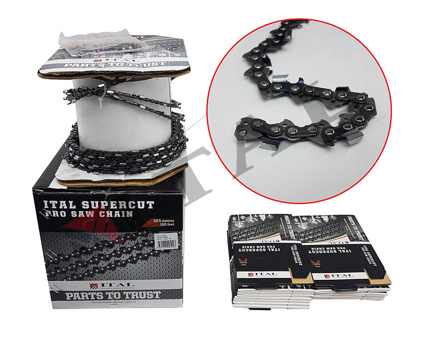ZİNCİR ITAL 3/8£ 1.5MM 100 FEET KÖŞELİ