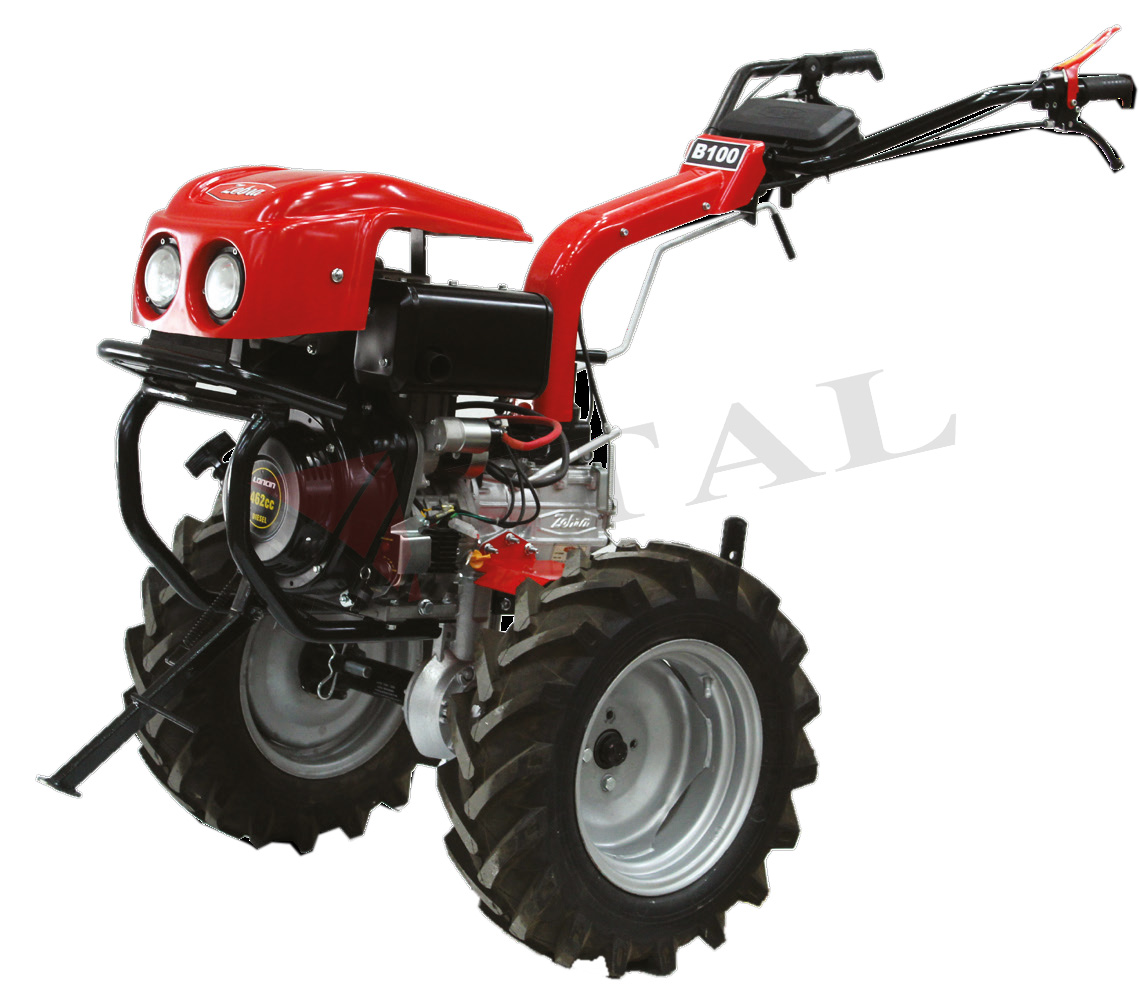 ZEBRA ÇAPA MAKİNASI B100 3+1 DİZEL 11HP MARŞLI
